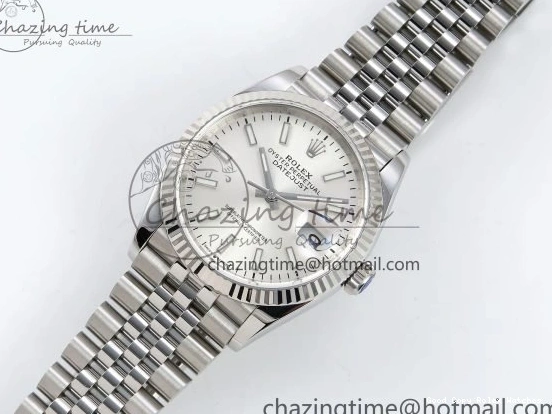 Best AAA Replica Sites Silver 1:1 Steel APF Youthful 904L VR on 126234 Edition 36 DateJust Sitck Best Bracelet Jubilee 1579 SS Dial 0101